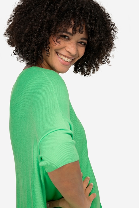 Pullover, oversized, Rundhals, Langarm