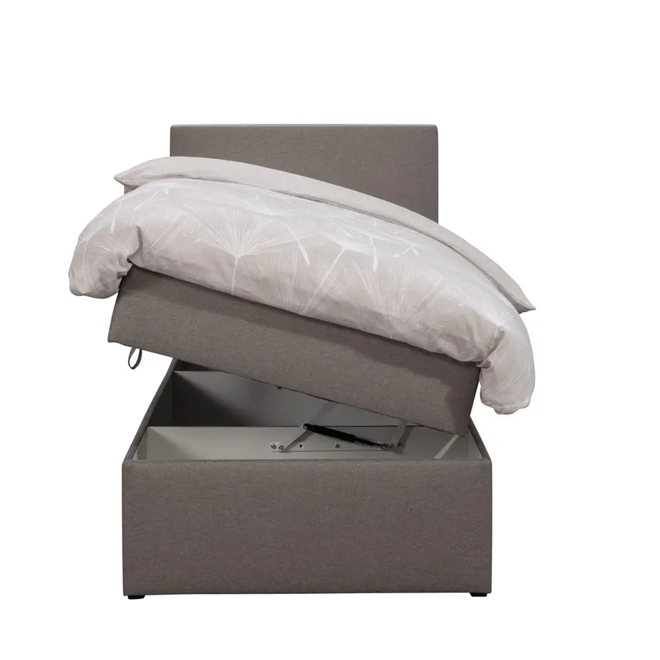 Boxcombinatie met opbergruimte Orebro 4-delig - taupe - 90x200 cm