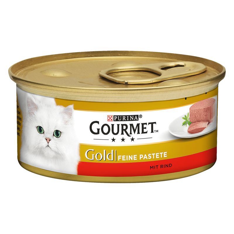 Lot 4 saveurs Gourmet Gold Les Mousselines 48 x 85 g sur bitiba.fr