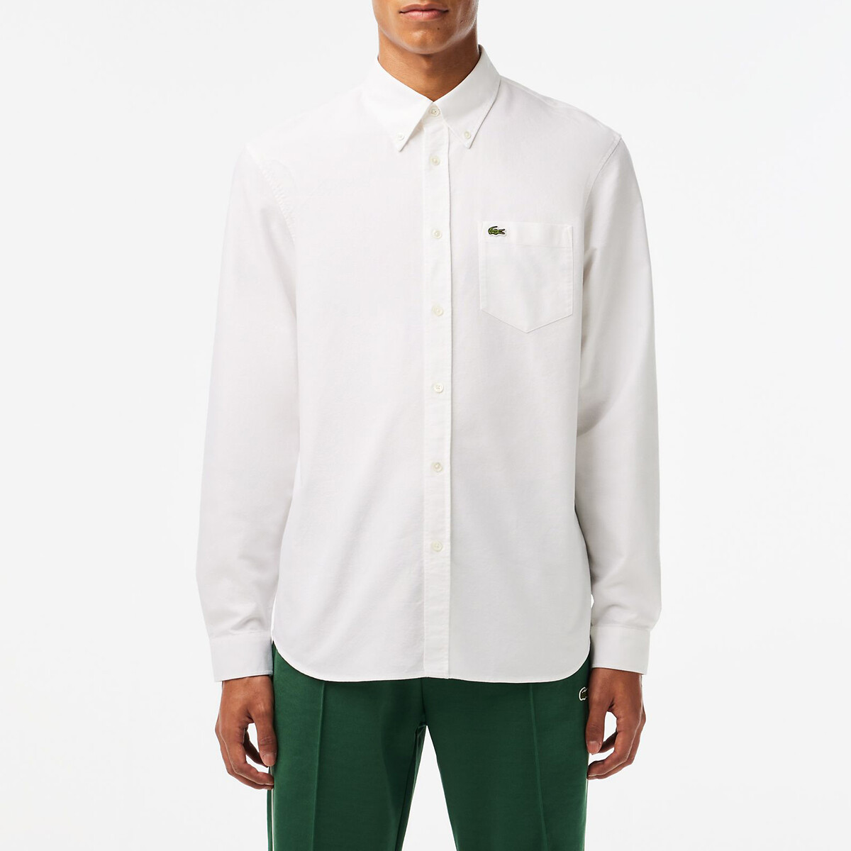 Camisa de manga comprida LACOSTE Oxford