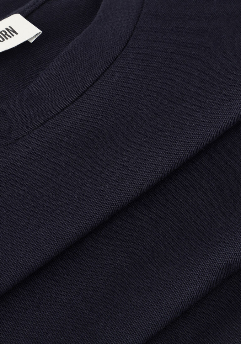 donkerblauwe drykorn t-shirt thilo 520198