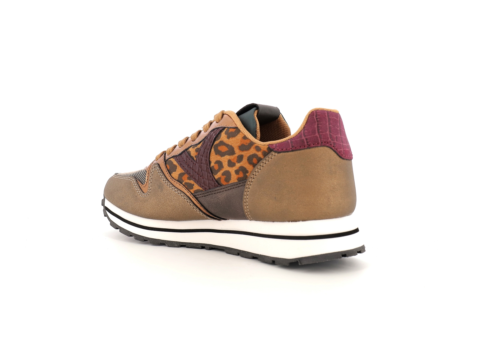 Victoria-1141138 Matières combinées Multi-Marron
