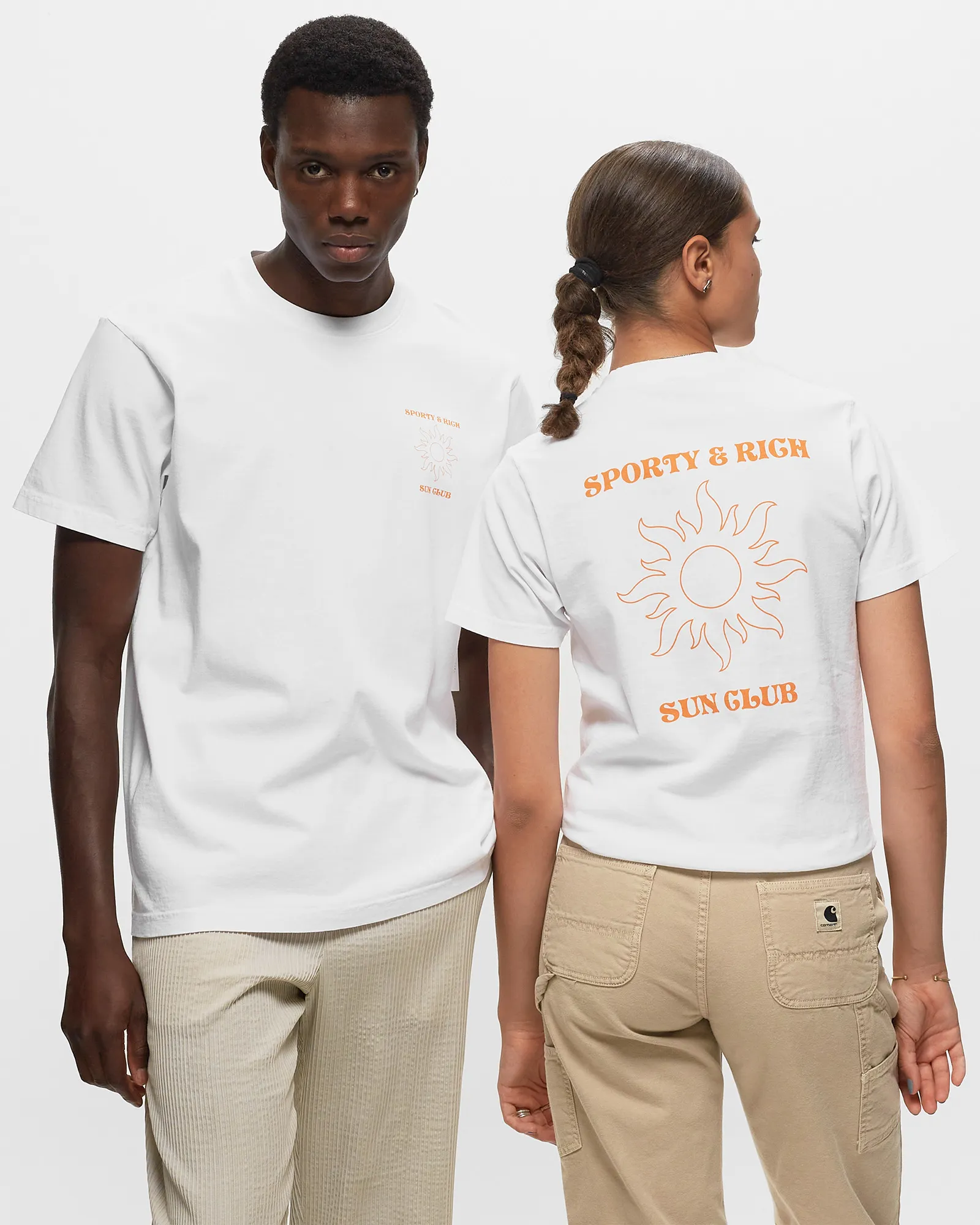 Sporty & Rich Sun Club T Shirt