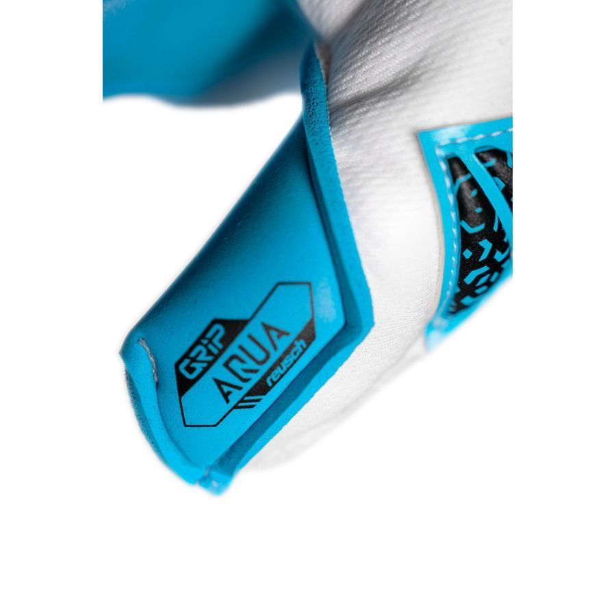 Reusch Gants de Gardien Attrakt Aqua Evolution GK:LAB - Blanc/Noir/Bleu