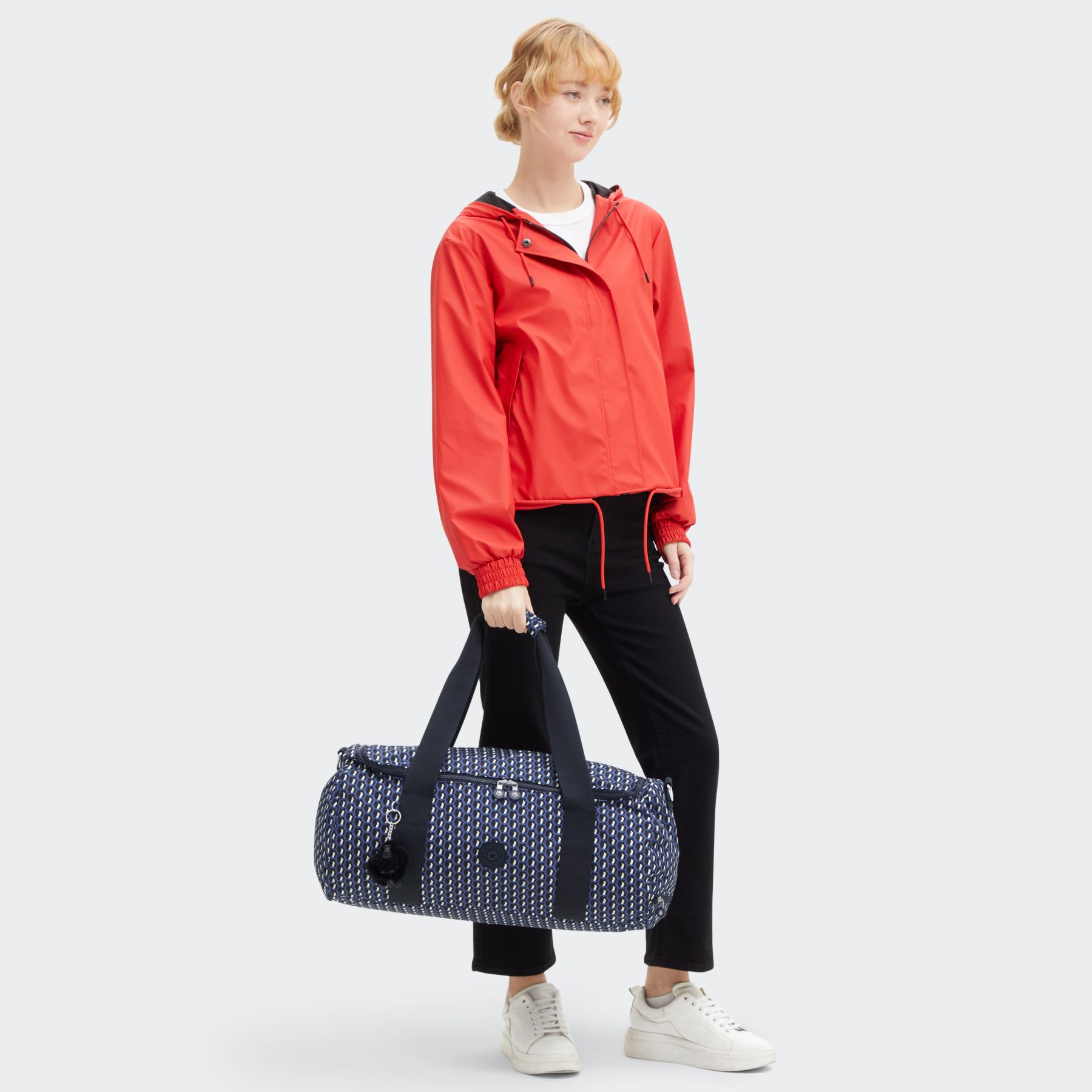 ARGUS S Petit sac de sport week-end avec compartiment à chaussures - 3D K Blue