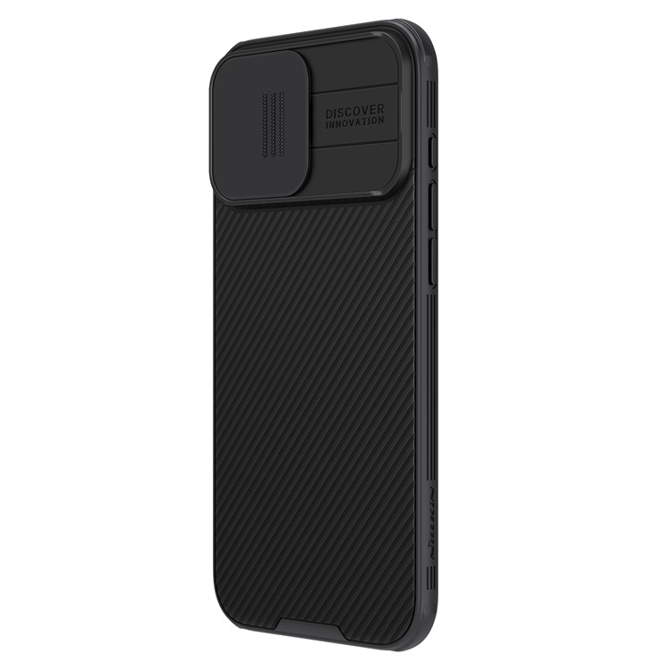 iPhone 16 Pro MagSafe Schutz Hülle Cam-Slider Kameraschutz - Schwarz