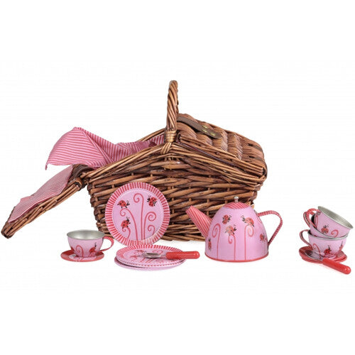 Egmont toys theeservies in picknickmand lieveheersbeestje
