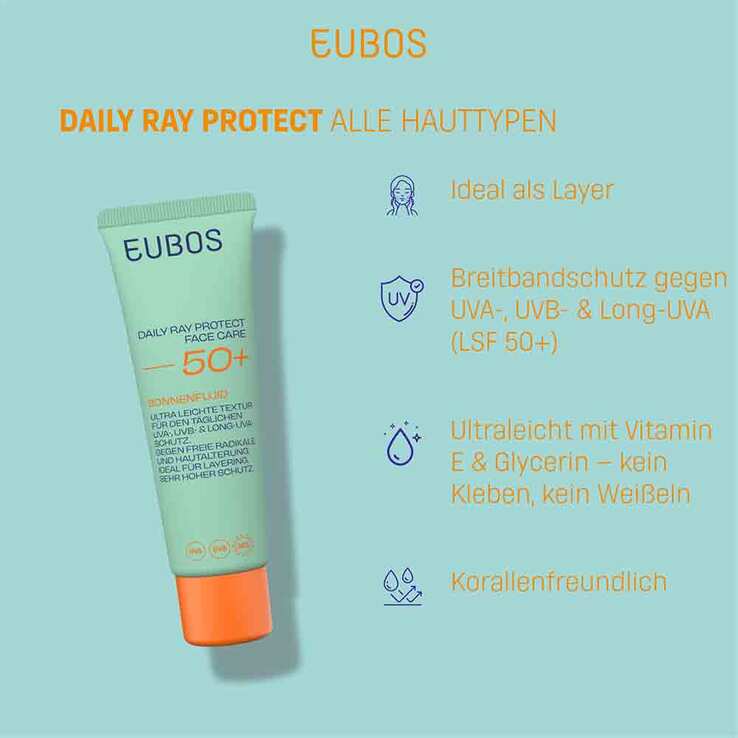 Eubos Daily Ray Protect Fluid LSF 50 + , 50 ml