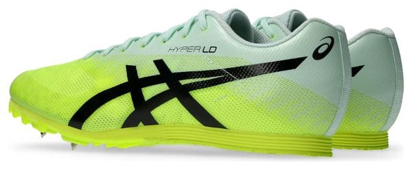 Chaussures d'Athlétisme Asics Hyper LD 6 Bleu/Jaune Unisexe
