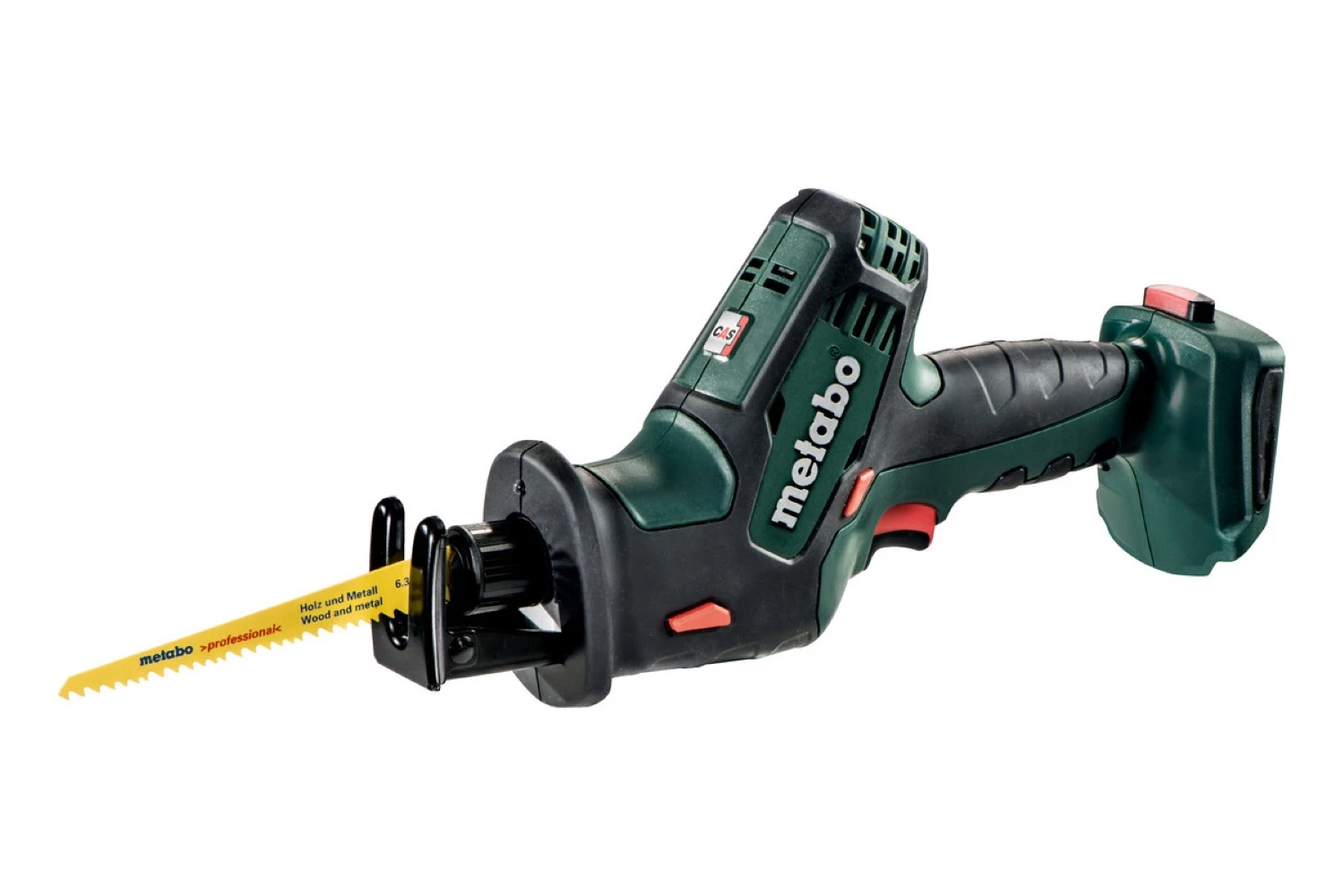 Metabo SSE 18 LTX Compact 18V accu Reciprozaag set in metaBox (2x 4,0Ah LiHD accu)