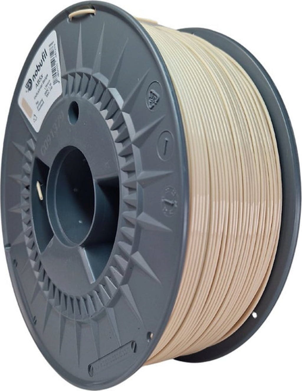 Nobufil  ABSx Industrial Beige, 1,75 mm / 1000 g    ABS Filament aus recycelten Kunststoffen