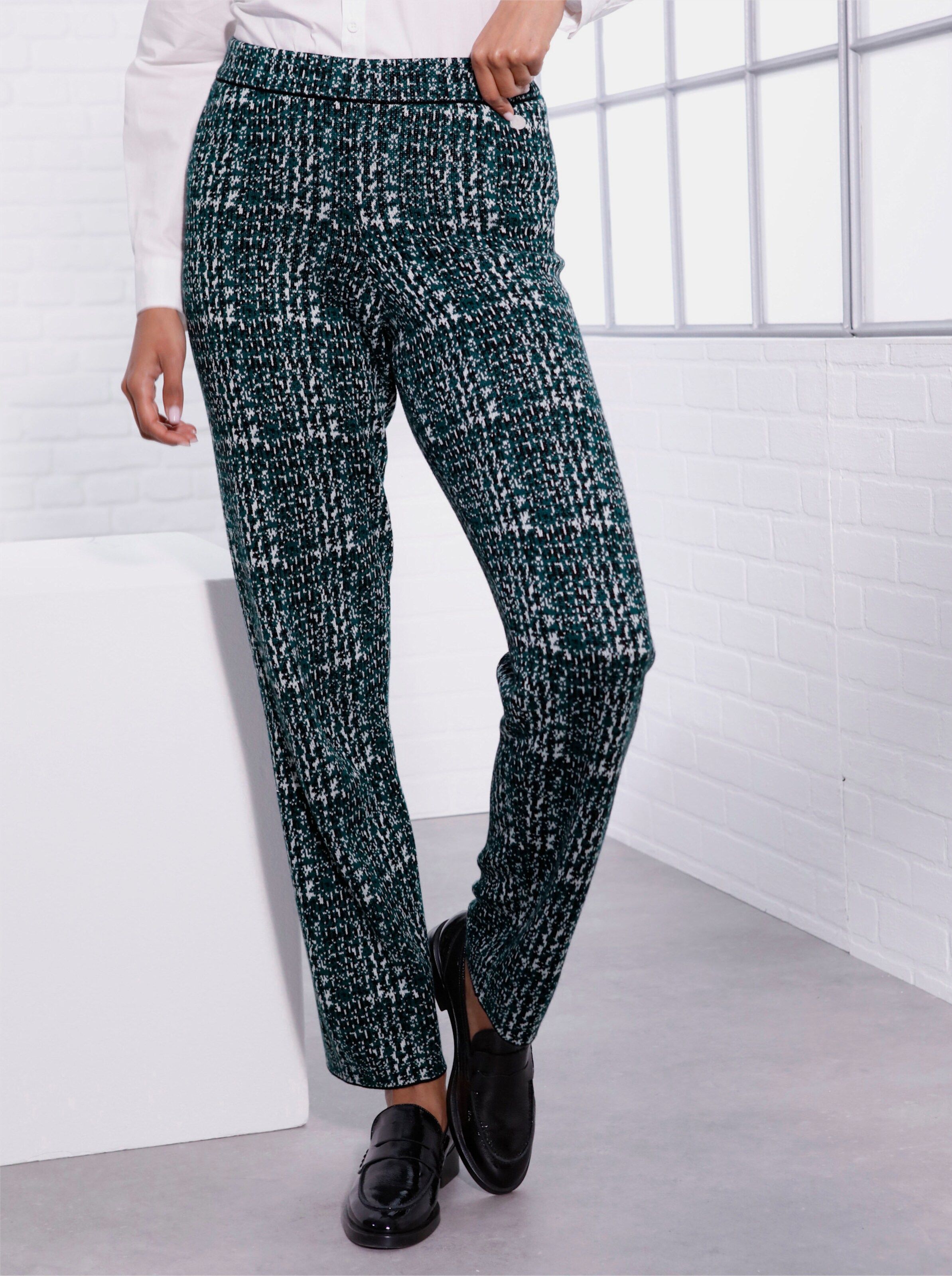 Lyocell-Viskose-Strickhose
