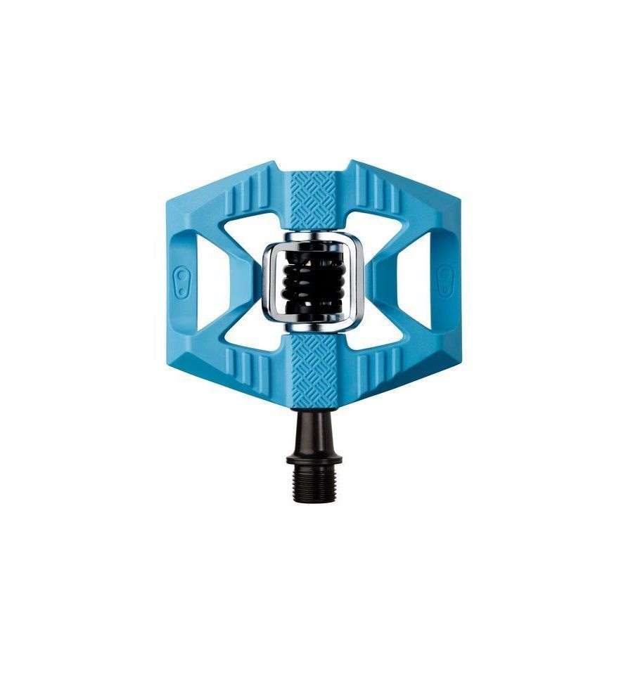 Crankbrothers Double Shot 1 Hybrid/MTB Pedalen Blauw/Zwart