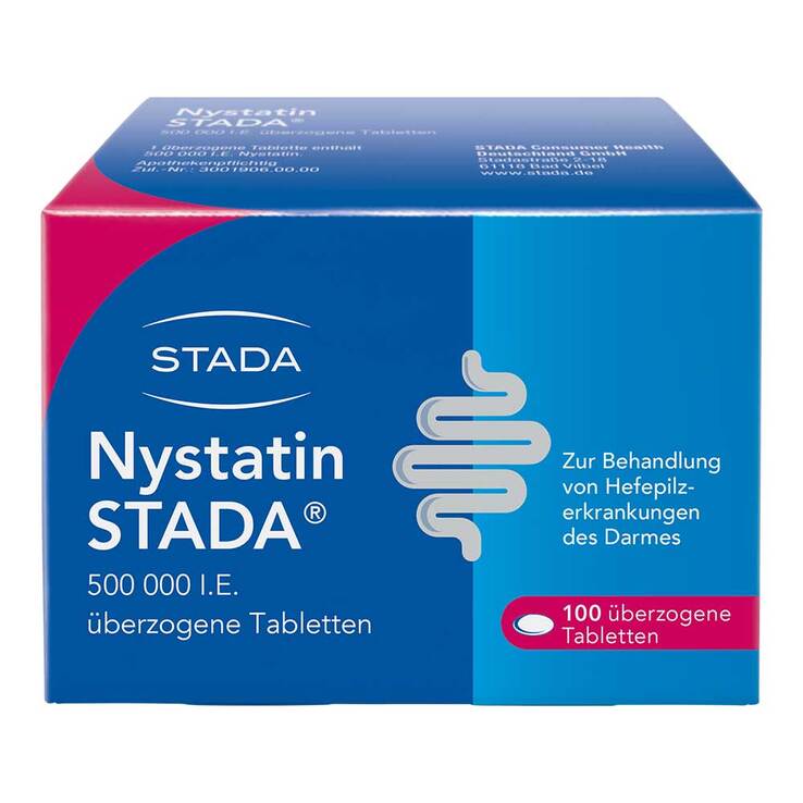 Nystatin STADA 500.000 I.E. Tabletten, 100 St