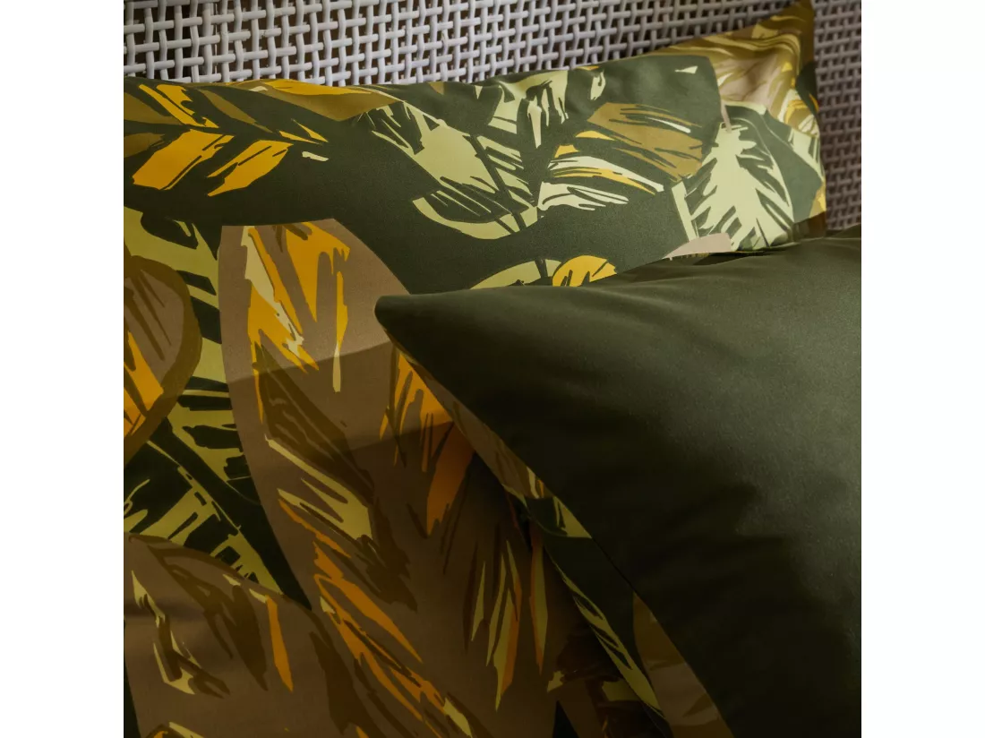 Drap En Microfibre Clovari vert foncé 200 x 220