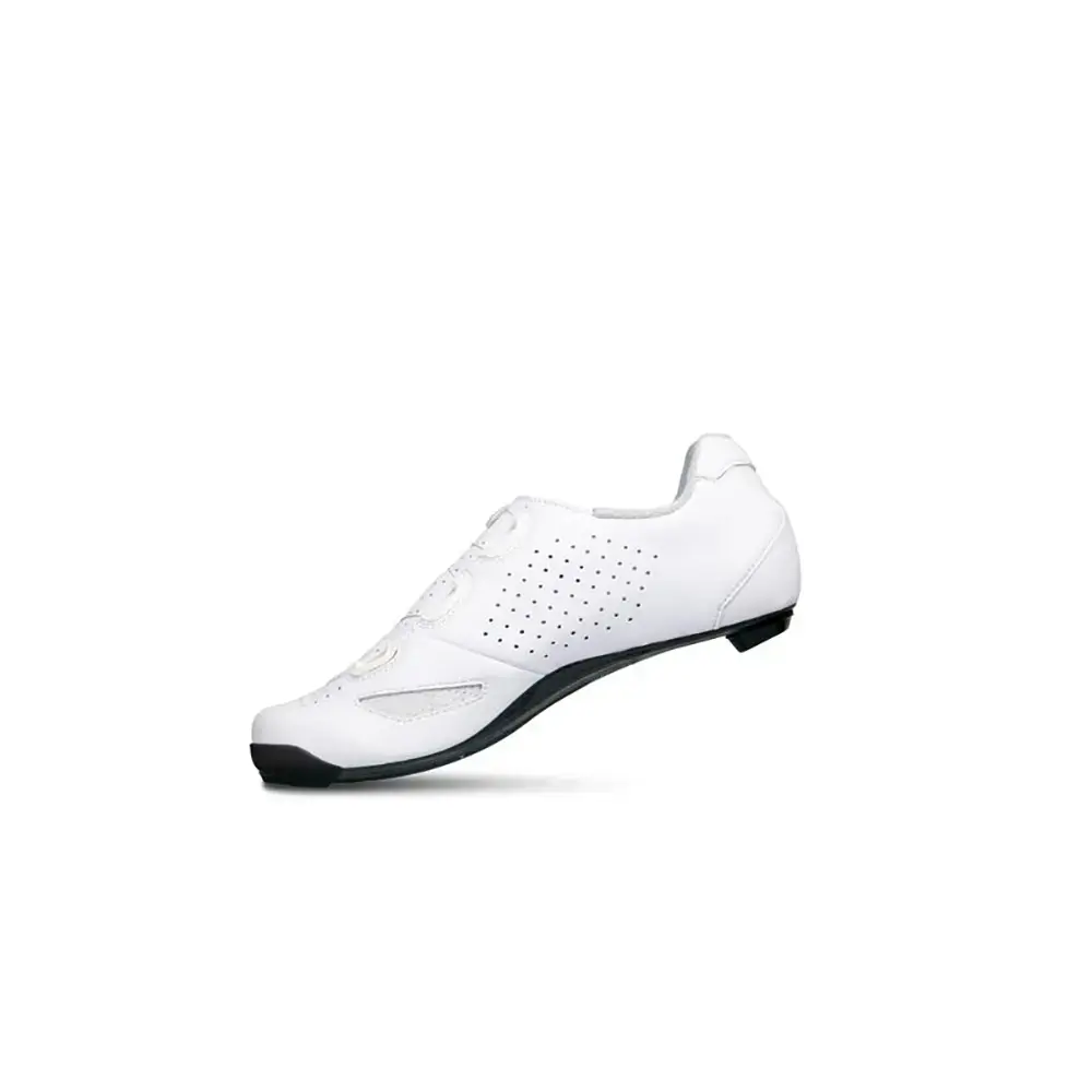 Lake CX239 Wide Wielrenschoenen Wit/Wit Clarino Heren