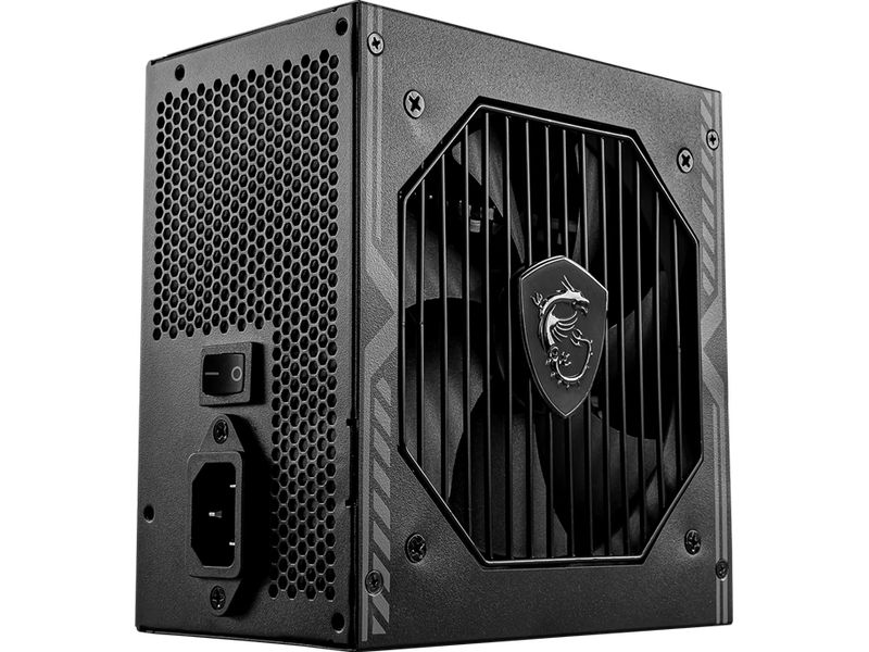 MSI Netzteil MAG A550BN 550 W Effizientes und widerstandsfähiges Netzteil mit 550 W Leistung