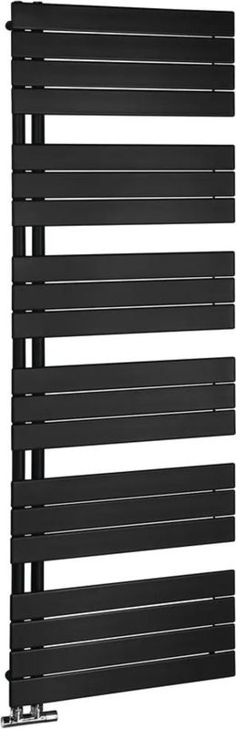 Aqualine - Mili - Radiator - Mat Zwart - 60x180cm - 927W