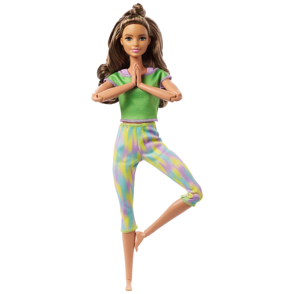 Barbie Made to Move Brünette mit Dutt