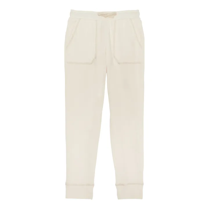 Hartford Jogger Tirko Polaire | Ecru