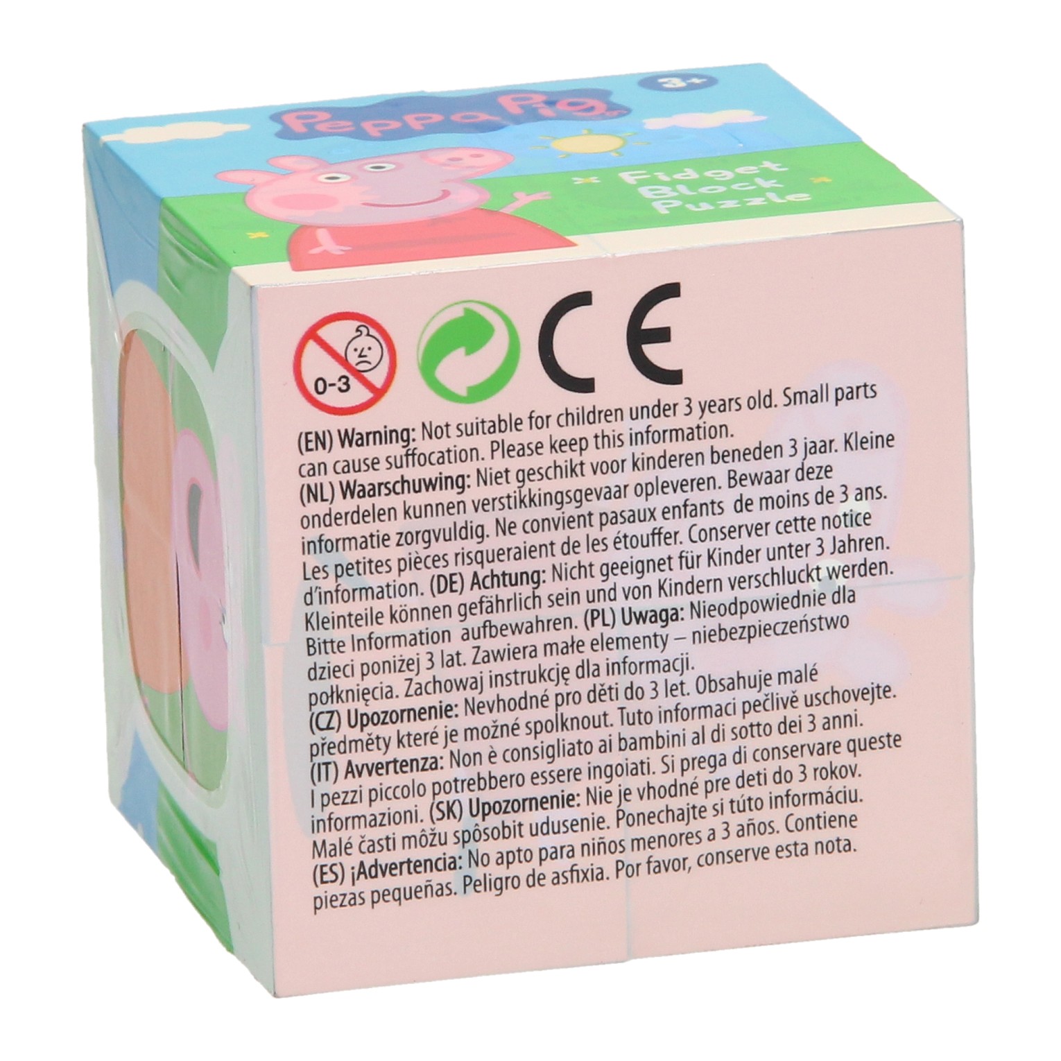 Peppa Pig Fidget Blokpuzzel