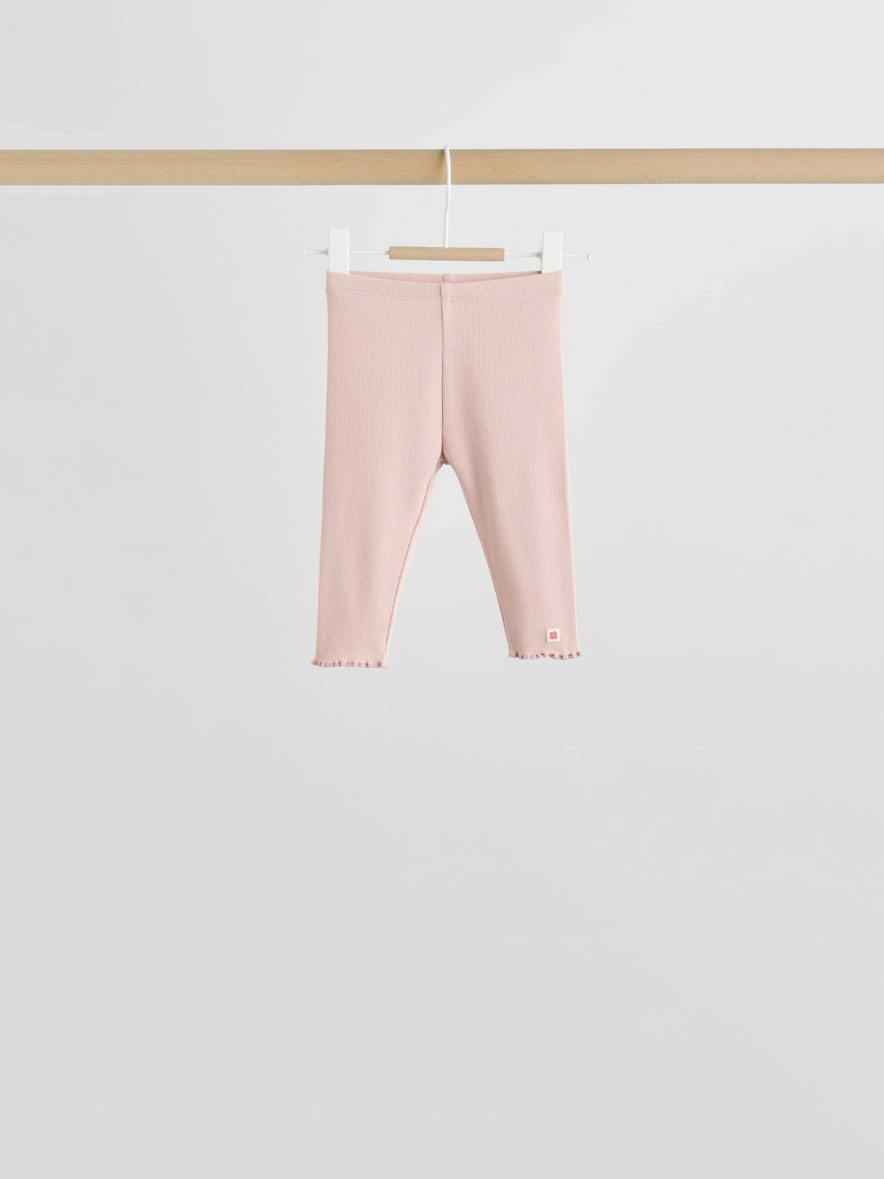 Roze/crème bloem - Baby set van top met Lange mouwen en Leggings 8 Pieces (0mnd -2jr)