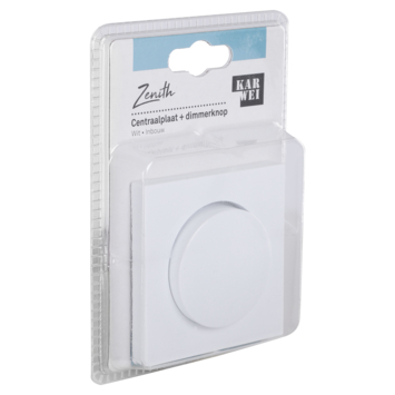 KARWEI Zenith centraalplaat dimmer wit