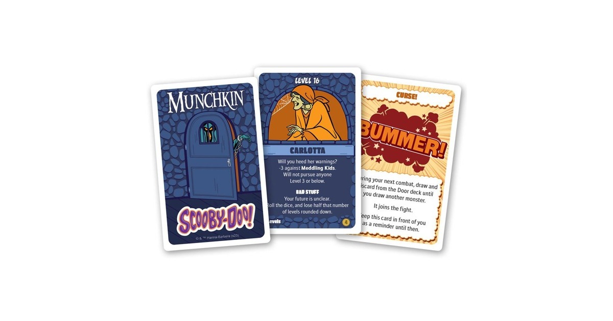 European Player NetworkMunchkin: Scooby-Doo Kaartspel  (Engels, 3 - 6 spelers, 60 minuten, Vanaf 10 jaar)