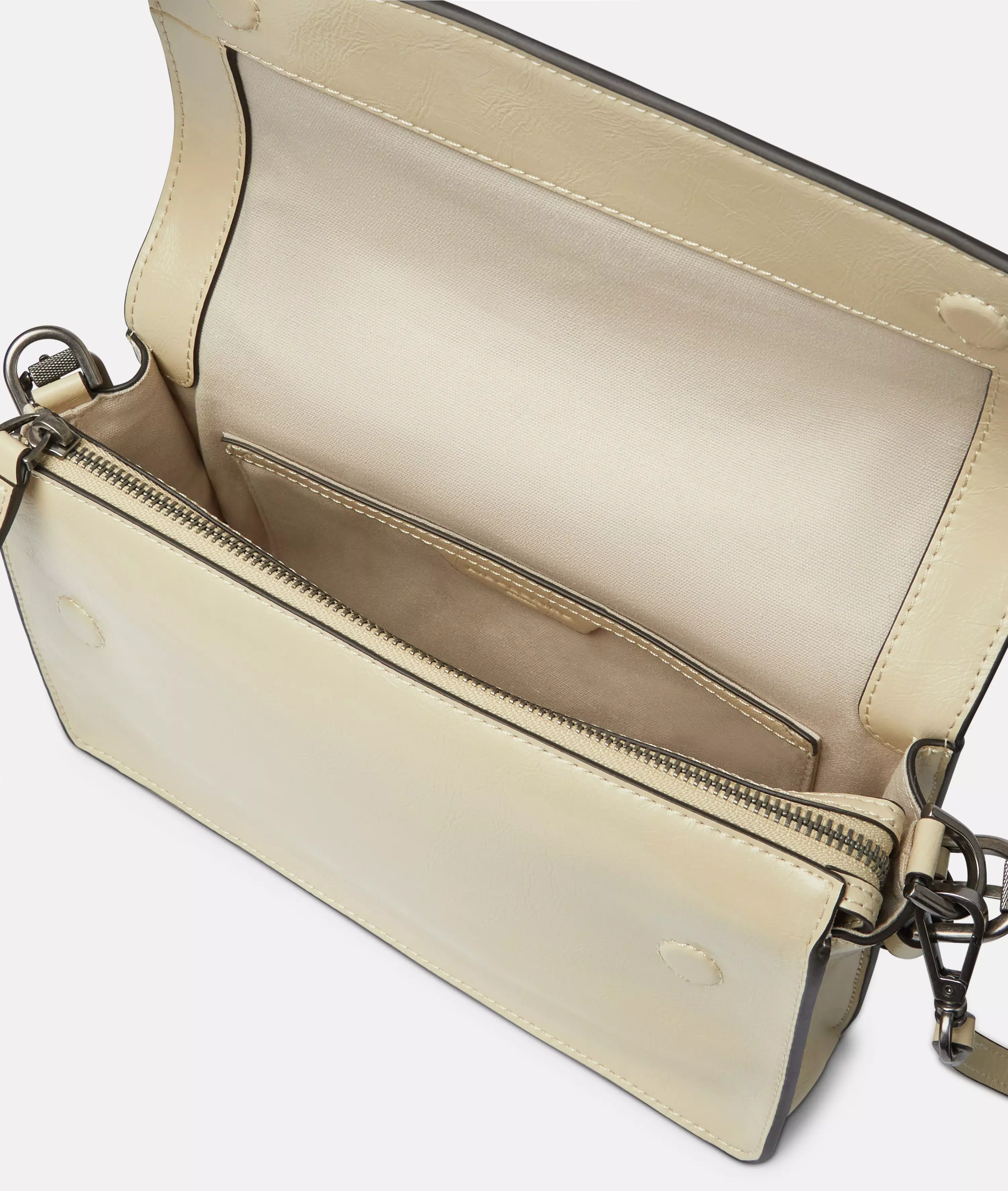 Audrey Crossbody S Handy shoulder bag in patent leather look with glossy finish