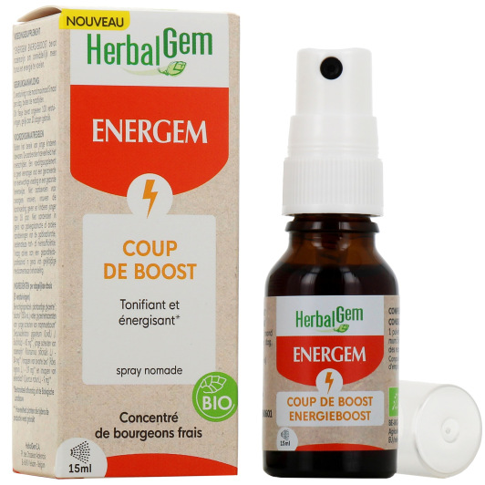 Herbalgem Energem Coup de Boost Bio - Complément alimentaire