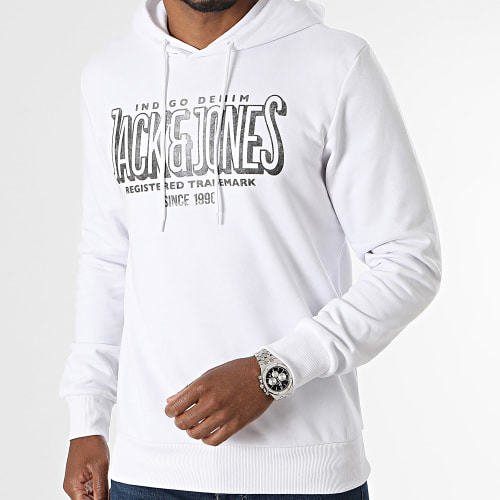 Sweat Capuche Henry Blanc