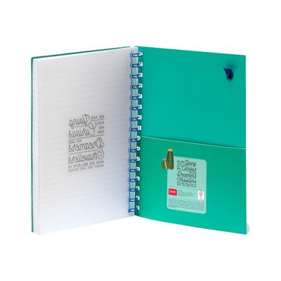 Legami - Carnet de notes ligné - 15,5 x 21 cm - no problama