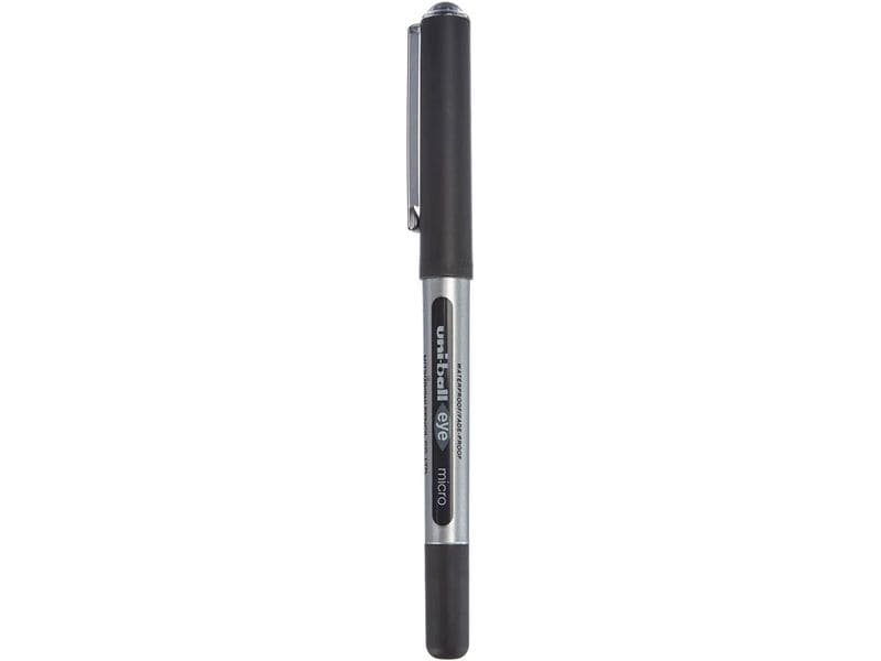 Uni Rollerball EYE Micro ECO 0.3 mm; 0.5 mm, Schwarz Tintenroller für den gleichmässigen Tintenfluss