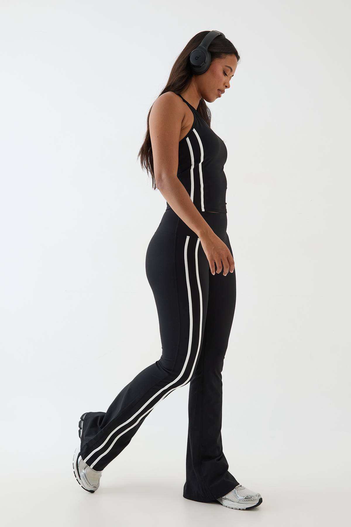 Legging Évasé À Bandes Latérales Sculptant Dsgn Studio