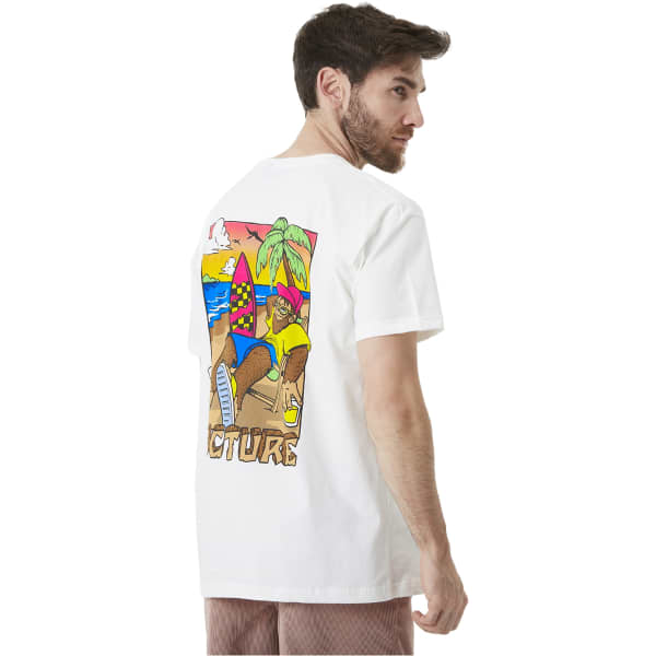T-shirt PICTURE SQUATCHY TEE WHITE