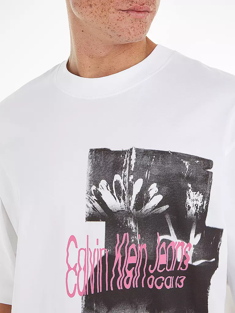 CALVIN KLEIN JEANS T-Shirt weiss
