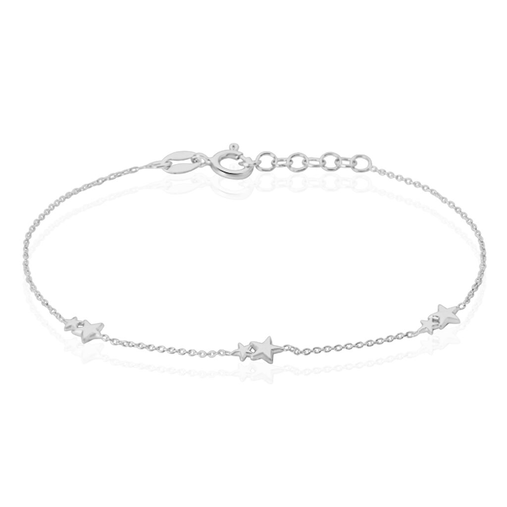 Bracelet Astria Argent Blanc