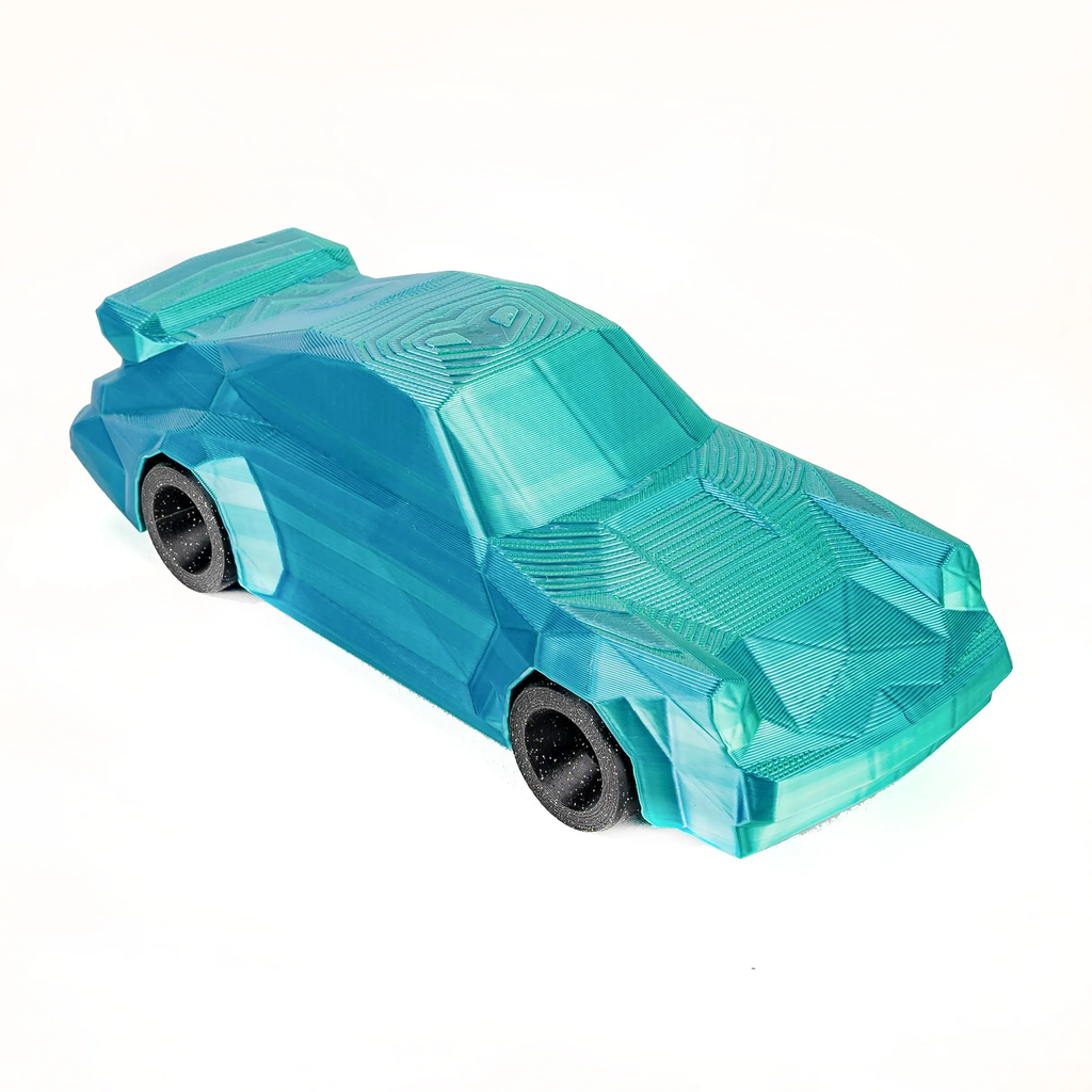 Polymaker  Panchroma™ PLA Dual Silk Caribbean Sea (Blue-Green), 1,75 mm / 1000 g    Zweifarbige Magie mit Seidenglanz in Caribbean Sea
