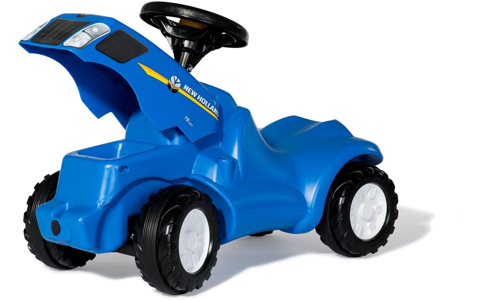 Rutschfahrzeug Minitrac New HollandBabyrutscher mit Hupe