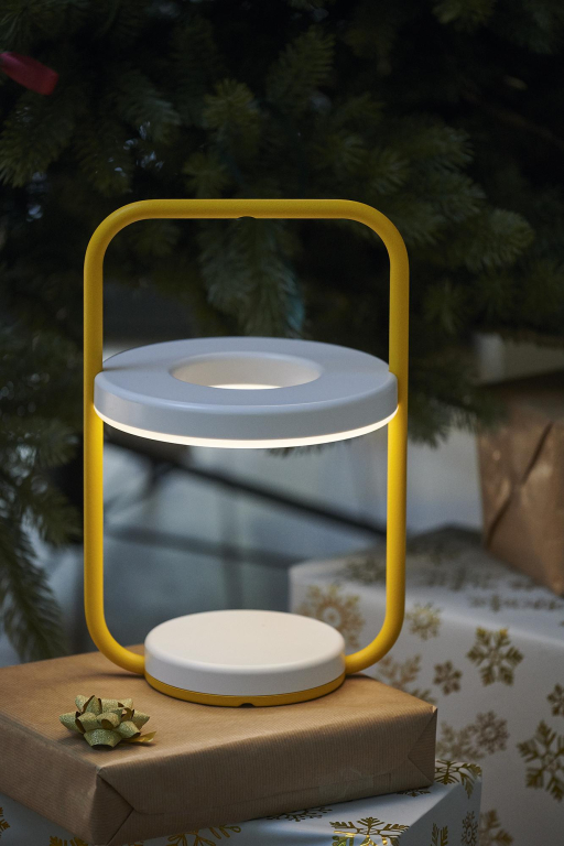 Fermob Ulli tafellamp H30 LED oplaadbaar Poppy