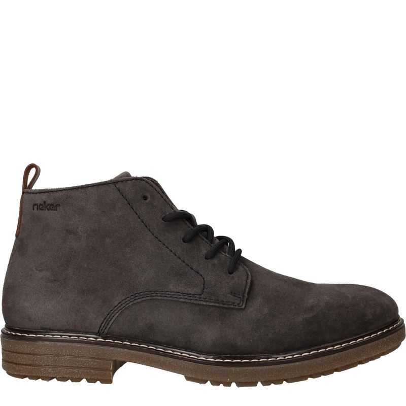 Rieker Veterboots Grijs Heren