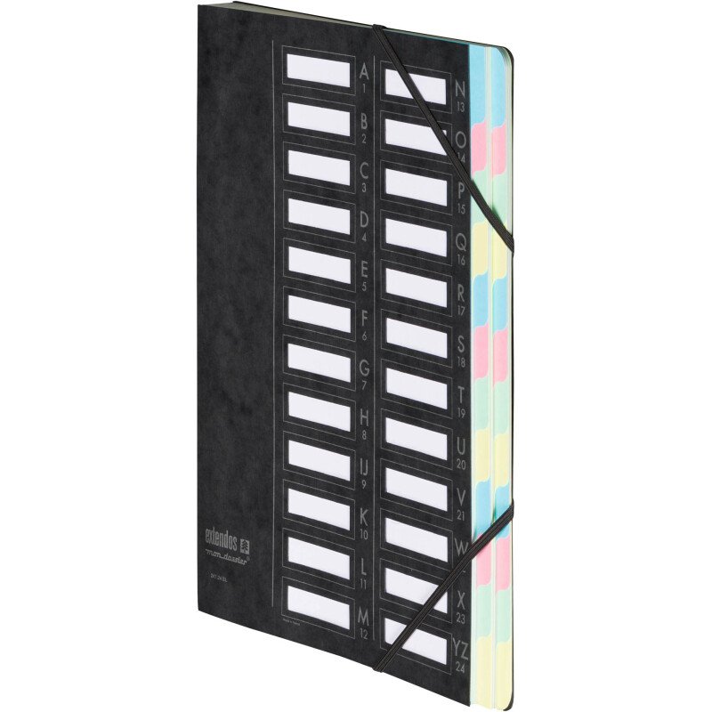 Trieur carte Extendos à fenêtres 24 divisions couleur
