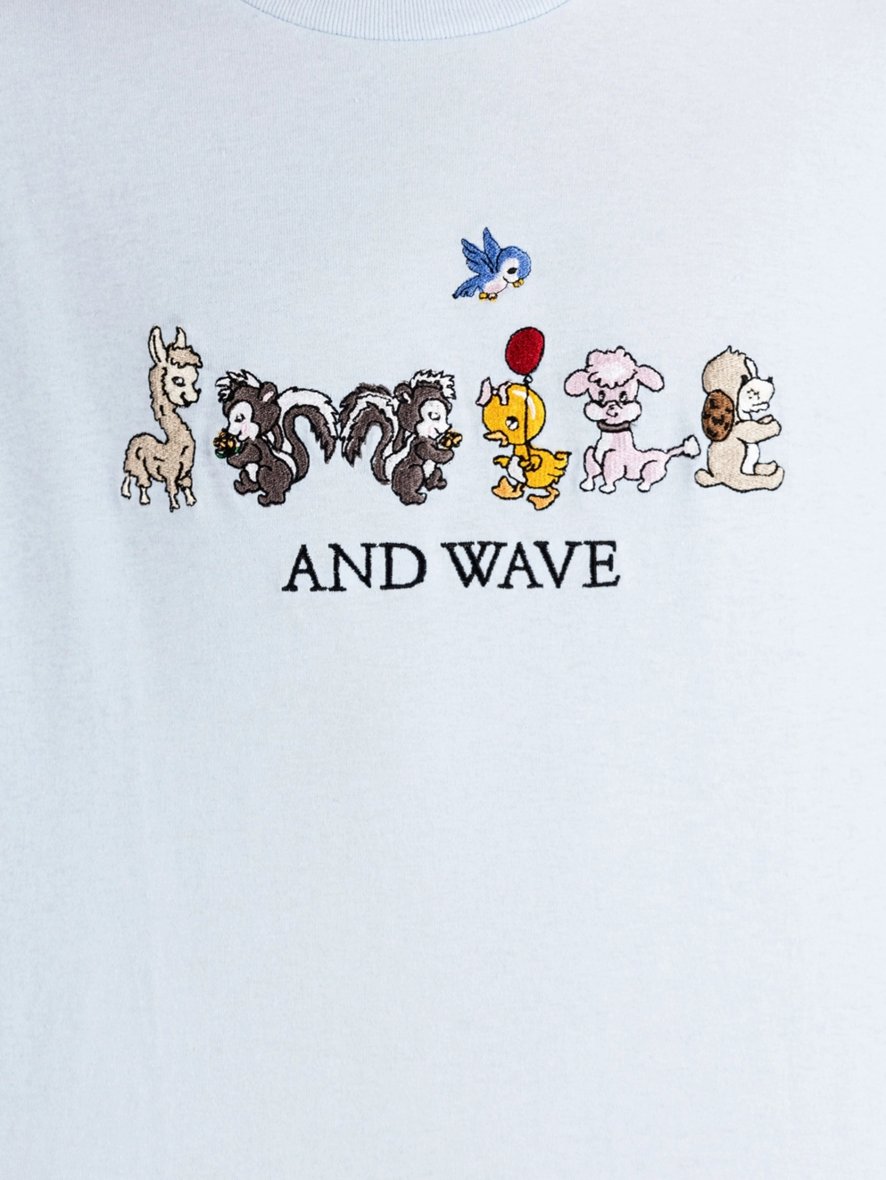 Smile And Wave Barnyard T-Shirt sky blue