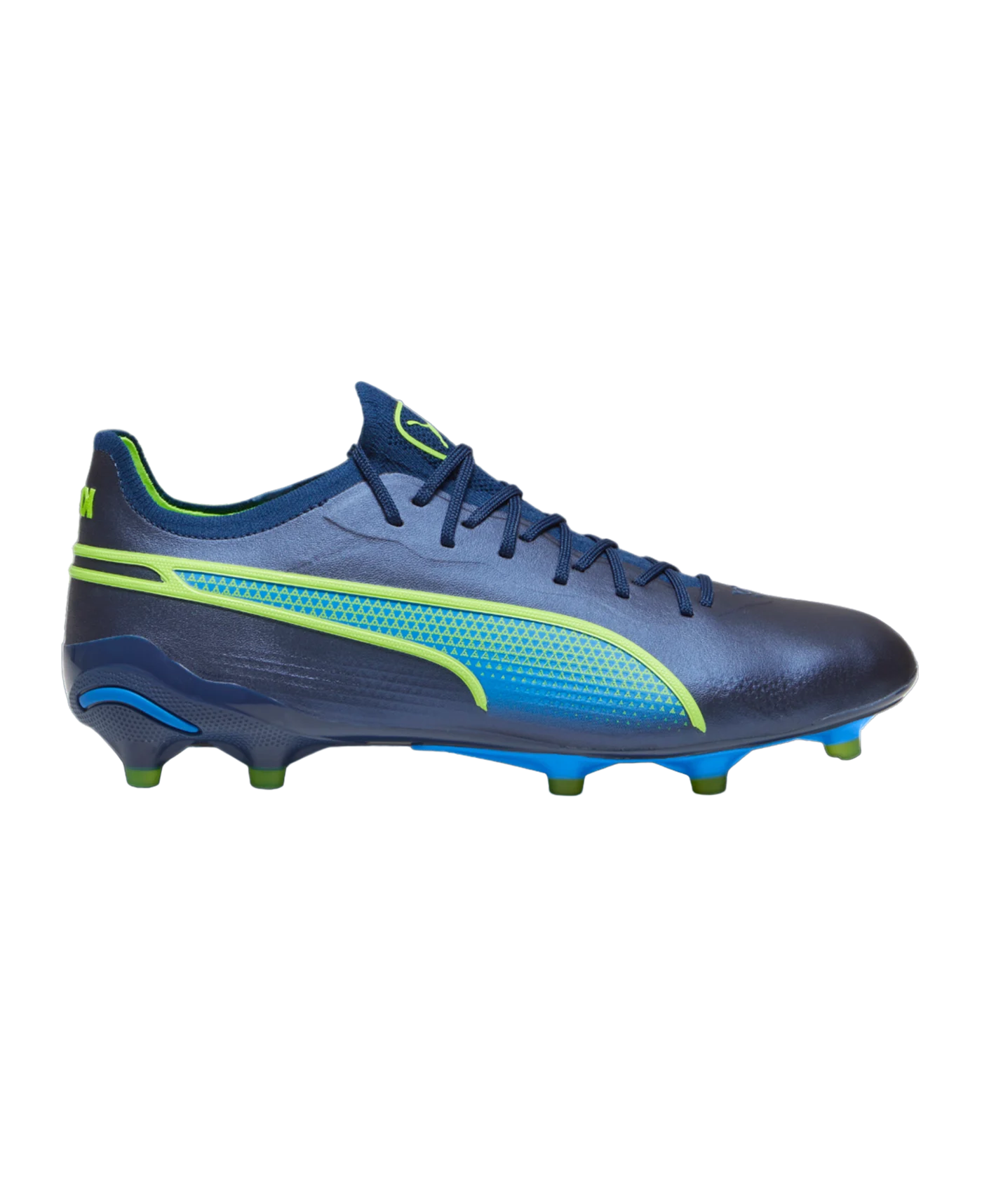 PUMA KING Ultimate FG/AG Gear Up Blau Grün F04