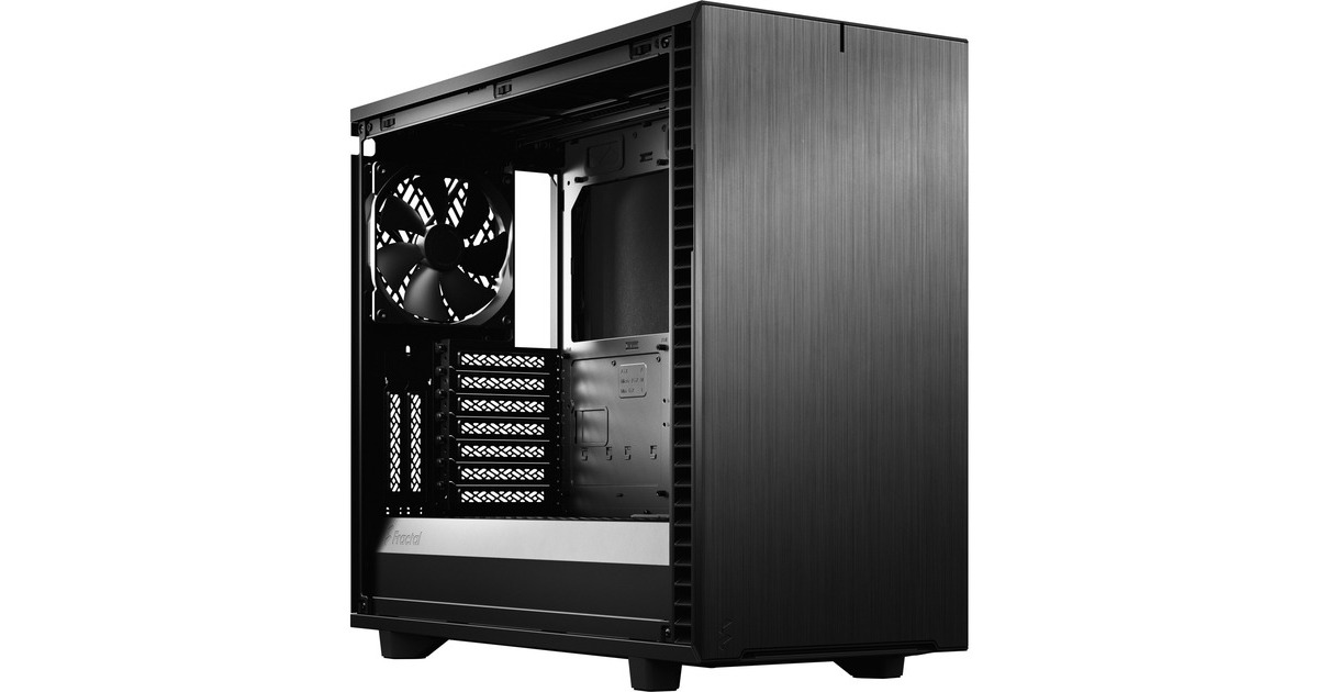 Fractal DesignDefine 7 midi tower behuizing  (Zwart | 4x USB-A | 1x USB-C)