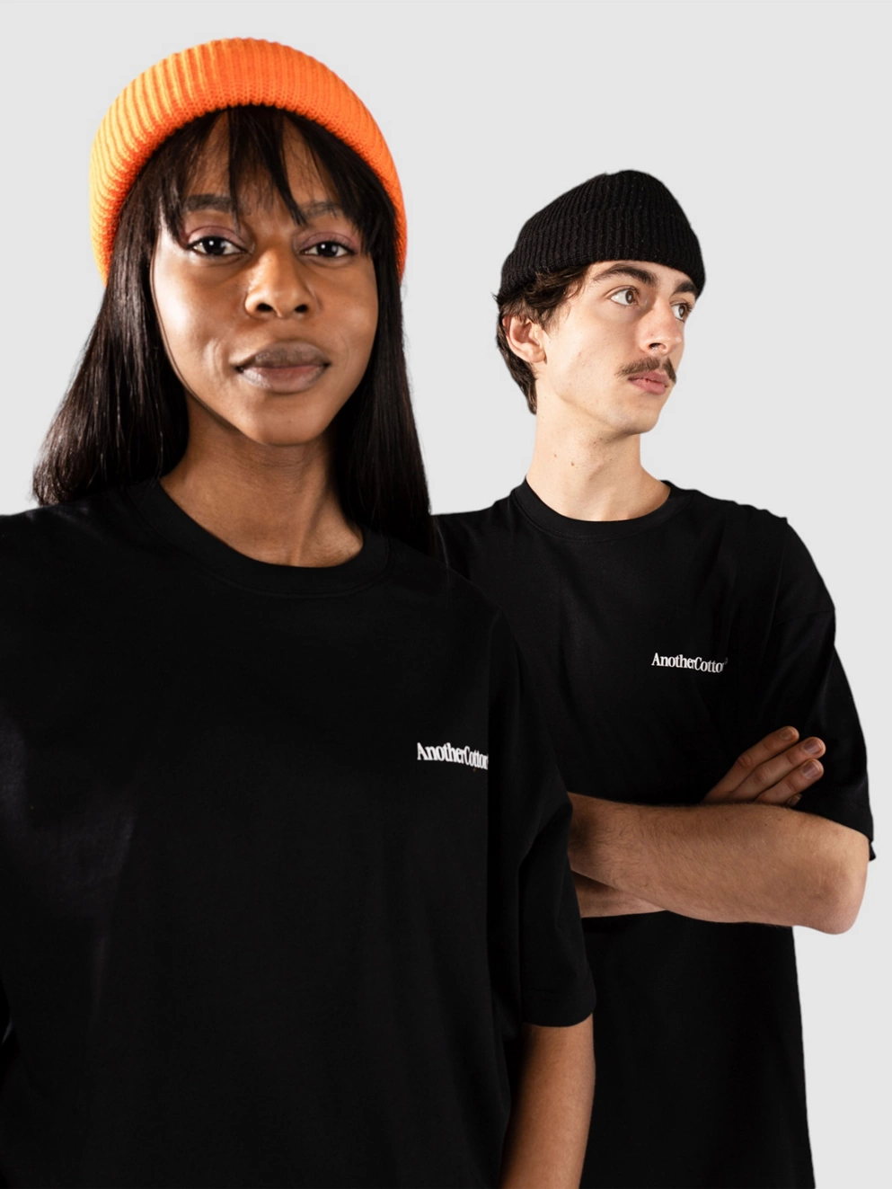 Another Cotton Lab More Espresso T-Shirt black