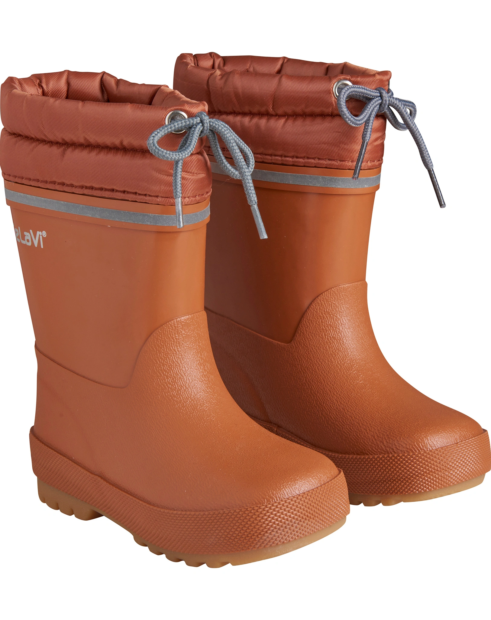 Gummistiefel NEW SOLID gefüttert in amber brown