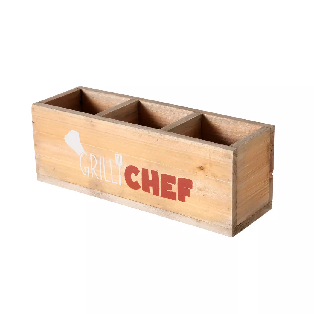 Aufbewahrungsbox Grillzeit 28 x 10 cm