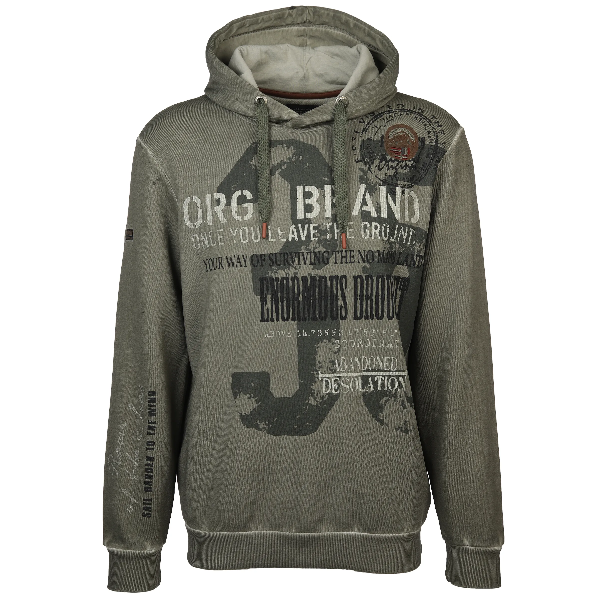 Herren Kapuzenhoodie mit Print