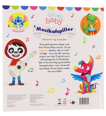 Alvilda Book - Disney Babys musikafspiller - Historier - Dänisch